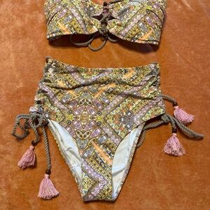 Victoria's Secret Multicolor Boho Bikini